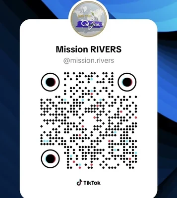QR code TikTok Mission RIVERS